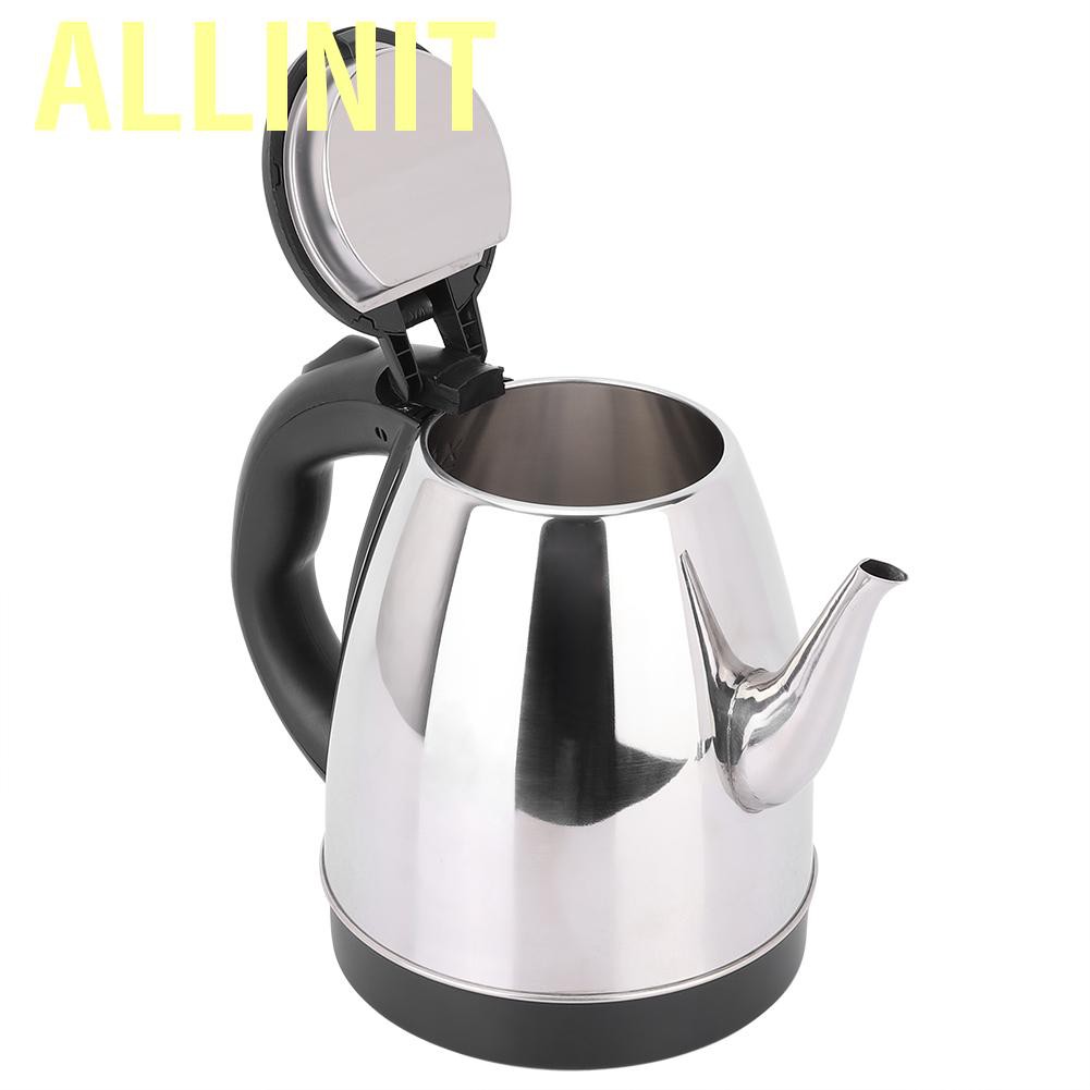 Allinit 1.5L Household Stainless Steel Electric Kettle Water Boiler Heating Pot AU Plug 220V