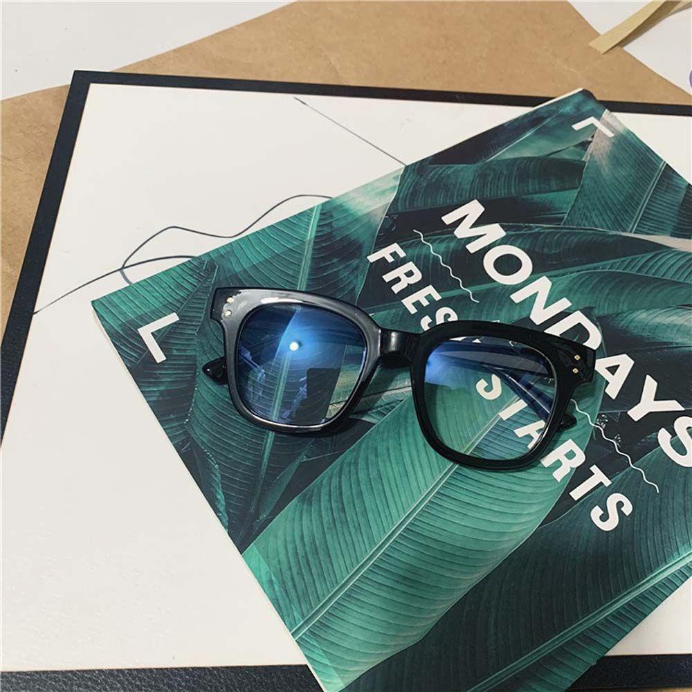 Mắt Kính Gọng Vuông Trong Suốt Phong Cách Cổ Điển Cho Nam Và Nữ