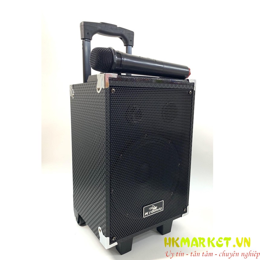 Loa kéo Q8 Kiomic mẫu mới nghe cực hay tặng kèm mic không dây