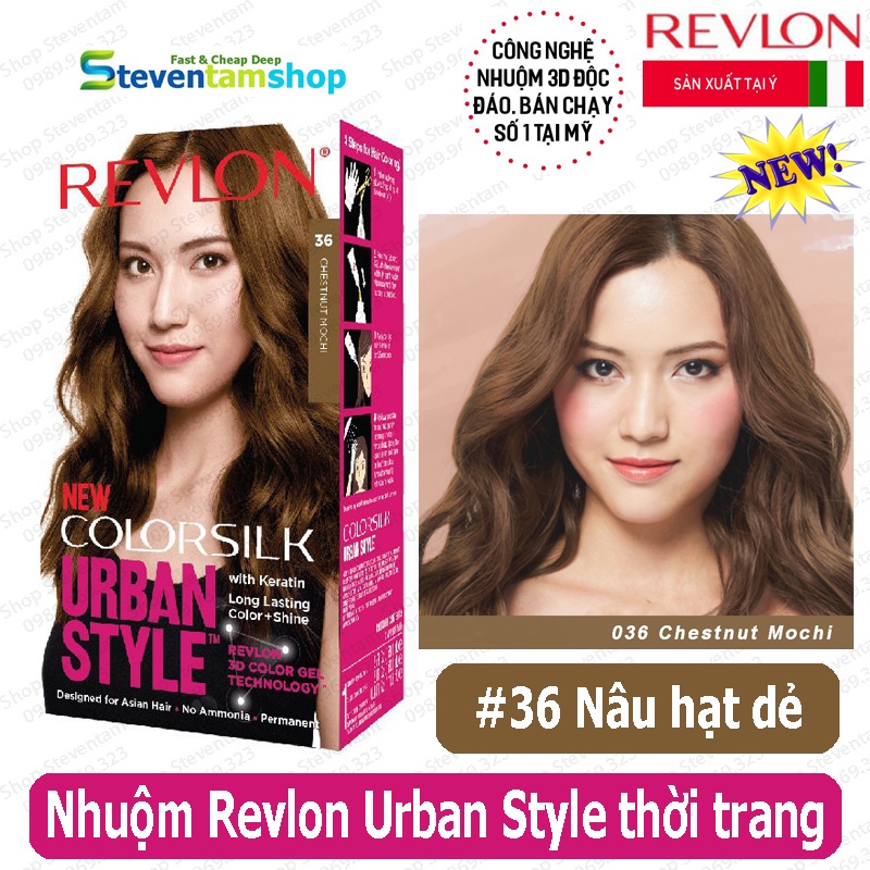 Thuốc nhuộm tóc Revlon thời trang Urban Style màu #36