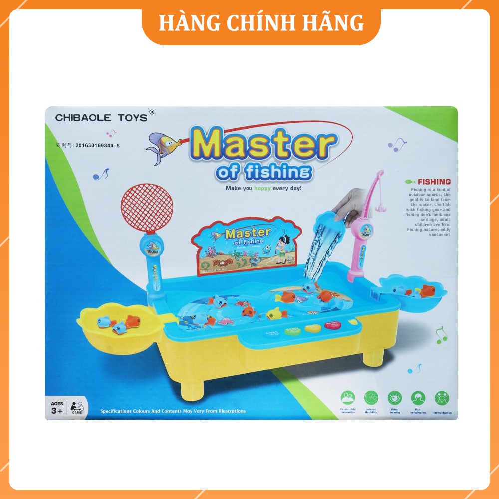Bộ đồ chơi câu cá bằng điện cho bé có phát nhạc