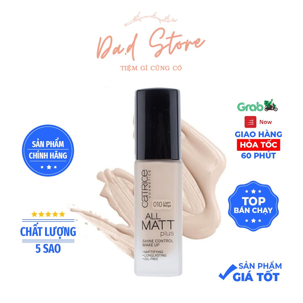 Kem Nền FreeShip Kem Nền CATRICE  All Matt Plus Shine Control Make Up 18h