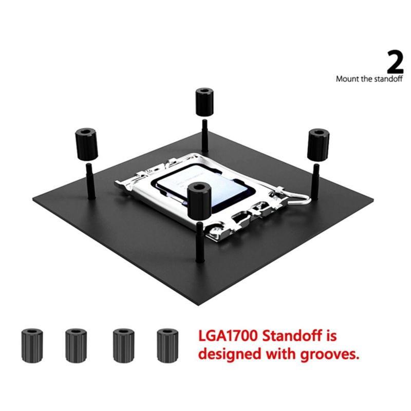 Bộ Làm Mát CPU Won LGA1700 Bằng Kim Loại Cho IDCOOLING CPU (PINKFLOW, Zoomfllow, Sương Mù, ICEFLOW)