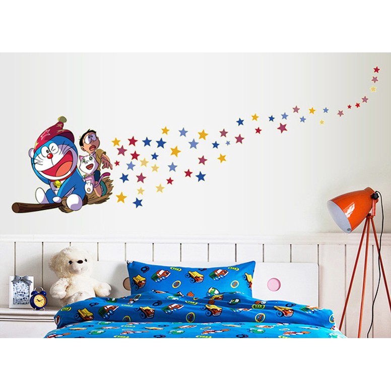 Decal dán tường Doremon