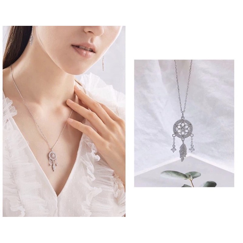dây chuyền bạc dream catcher - vòng cổ bạc ta