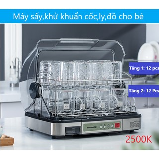 MÁY SẤY VÀ KHỬ KHUẨN CỐC,LY