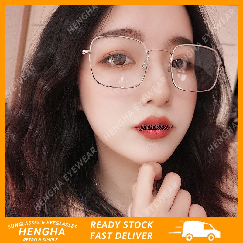 Kính mát gọng vuông phong cách  Hàn Quốc cổ điển