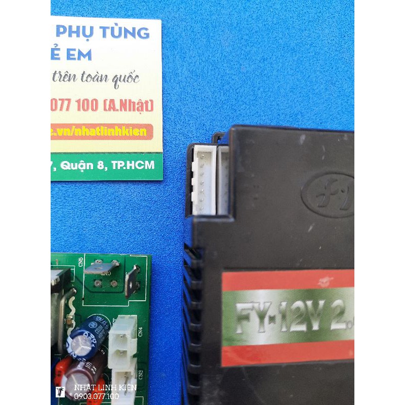 Mạch FY-12V 2.4G dùng ôtô điện trẻ em