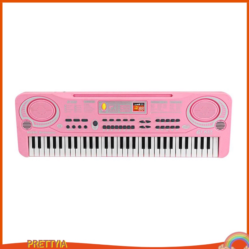 Đàn Organ Điện 61 Phím + Micro Đồ Chơi Âm Nhạc Cho Bé