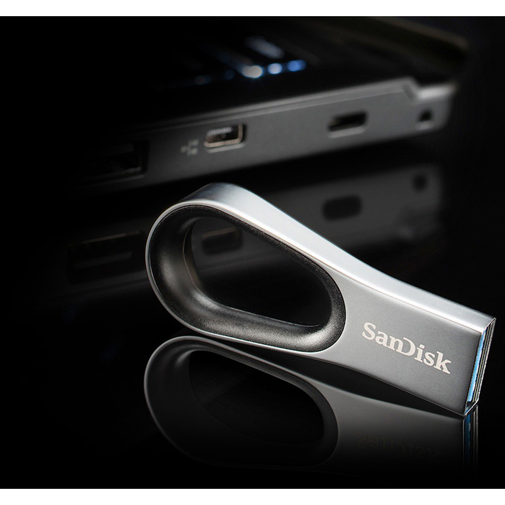 USB 3.0 SanDisk Ultra Loop CZ93 32GB 130MB/s (Bạc) | BigBuy360 - bigbuy360.vn