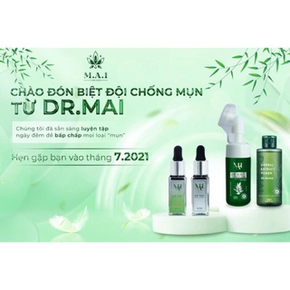 Sữa rửa mặt DR Mai, bọt rửa mặt