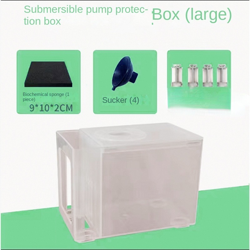 Hộp Chất Liệu Hấp Thụ Sốc Bảo Vệ Máy Bơm Nước Bể Cá Ốp