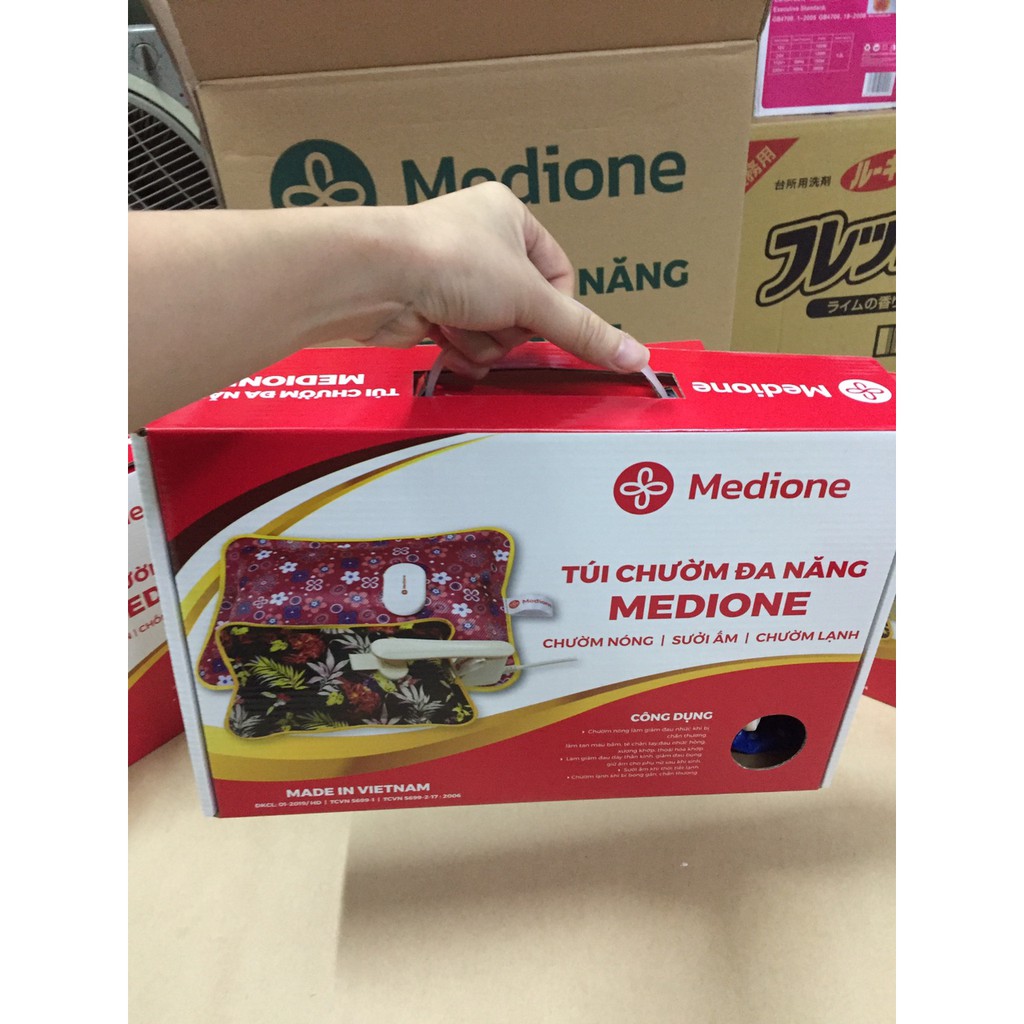Túi chườm nóng lạnh MEDIONE - Bảo hành 6 Tháng
