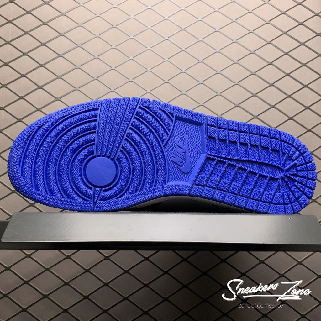 (FREESHIP+HỘP+QUÀ) Giày thể thao Sneakers AIR JORDAN 1 Retro High Royal Toe Xanh Trắng Mũi Đen Cổ cao | BigBuy360 - bigbuy360.vn