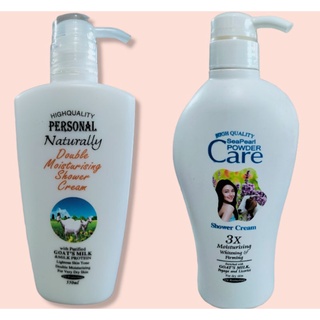Sữa tắm dê naturally + sữa tắm care 3x