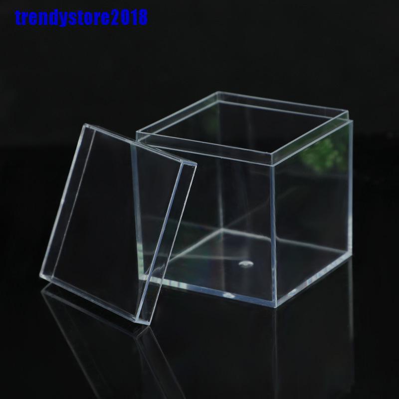Hộp Nhựa Trong Suốt Dùng Đựng Trang Sức / Kẹo / Câu Cá Tiện Dụng