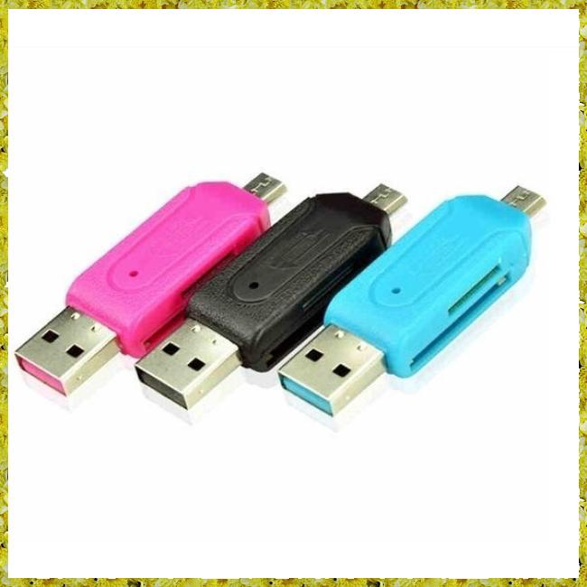Đầu đọc thẻ nhớ PC USB OTG TF / SD Flash cho điện thoại | BigBuy360 - bigbuy360.vn