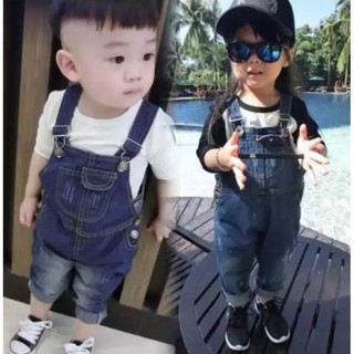 Quần yếm Jean cho bé trai và gái
