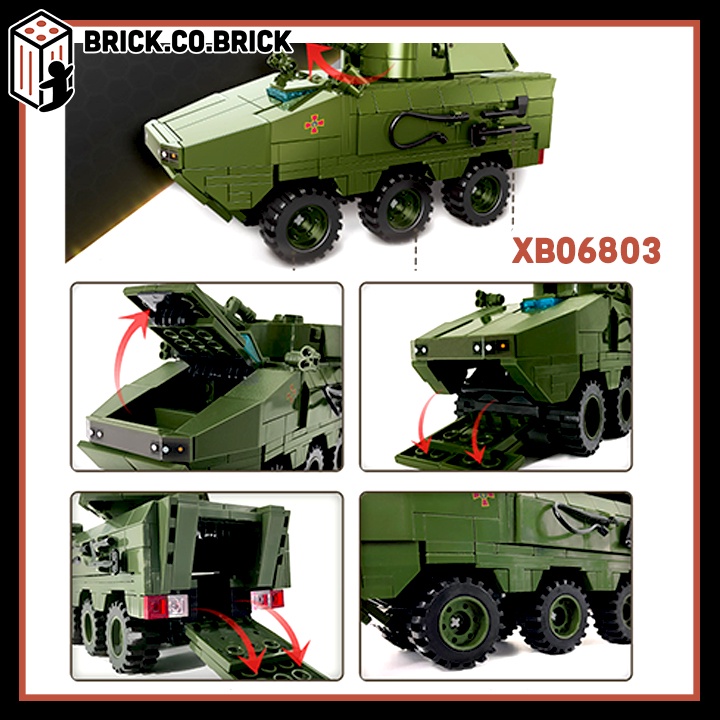 Xe Bọc Thép Xe Tải Đức dùng trong Chiến tranh vùng vịnh Iraq XB06803