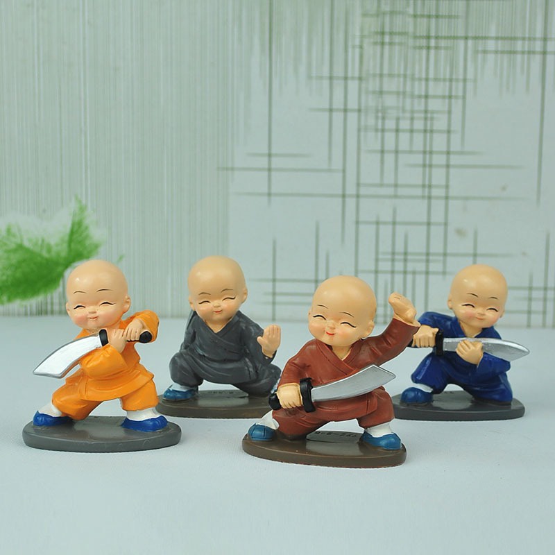Bộ sưu tập những chú tiểu ngộ nghĩnh với nhiều loại mẫu tư thế khác nhau - mang lại cảm giác an yên thanh tịnh