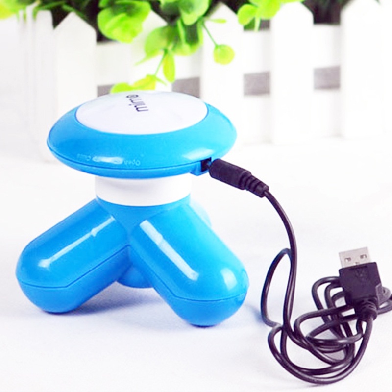 Máy Mát Xa Mini CR1 Hình Tam Giác Sạc USB Chất Lượng Cao