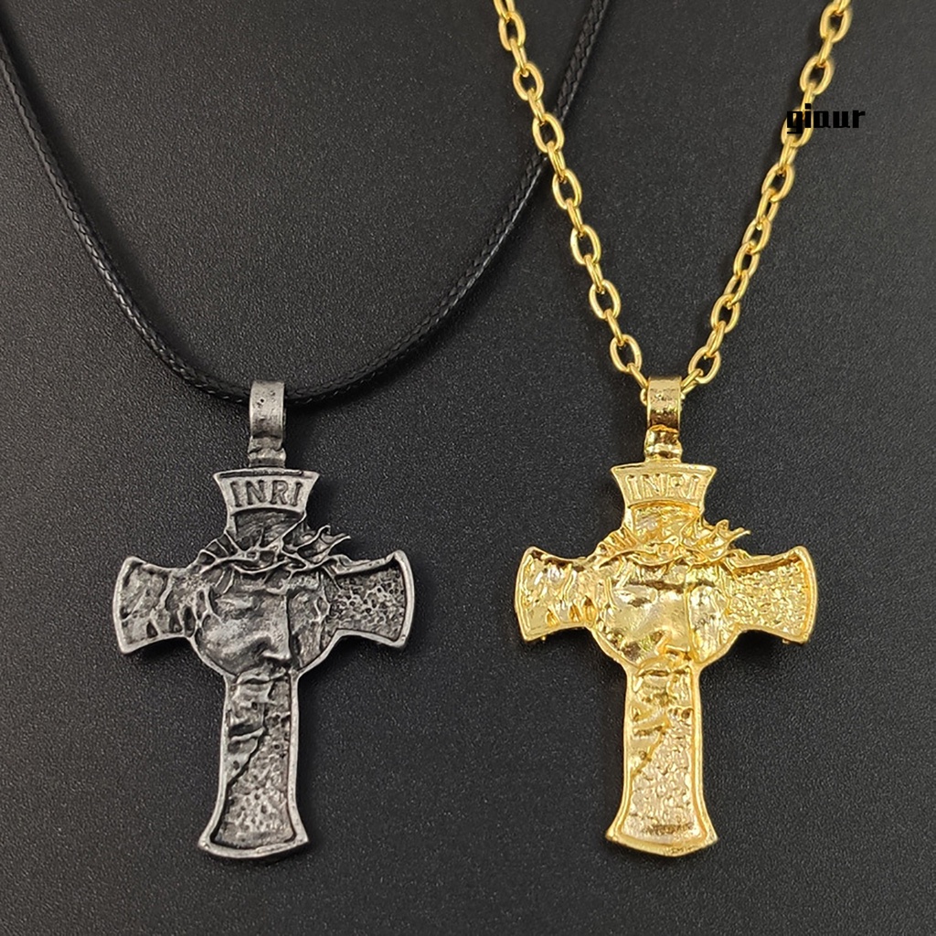 vòng cổ Mặt Hình Thánh Giá Chúa Jesus Thời Trang Cho Nam Và Nữ