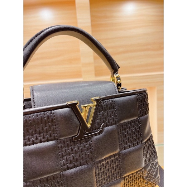 Túi xách Lóuisvuitton capucines sz 27 da bò hàng order