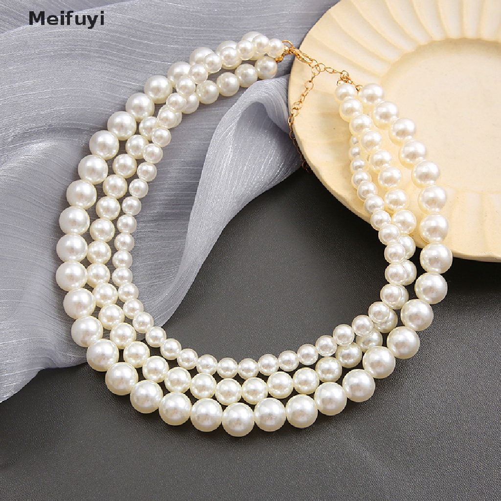 Vòng Cổ Choker Đính Ngọc Trai Nhân Tạo Thời Trang Dành Cho Nữ