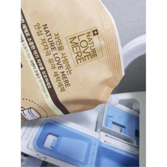 Nước giặt Nature Love Mere hương Orginal chai 1.8L/ túi 1.3L