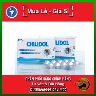 ❤ Viên Uống CHILIDOL -Giảm Ho Đờm, Đau Họng & Khản Tiếng (Hộp 30 viên)