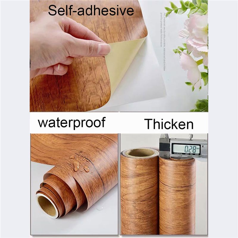 Cuộn Băng Dán Viền Gạch Lót Sàn Bằng PVC Chống Thấm Nước Dài 5M