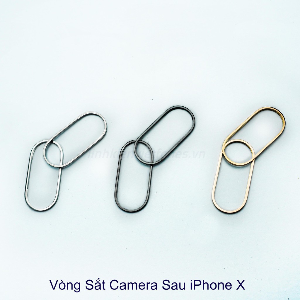 Vòng sắt camera iPhone X