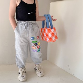 Quần nỉ bé trai, bé gái hè bo gấu sz 90-140