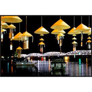 Nón lá trang trí ngoài trời