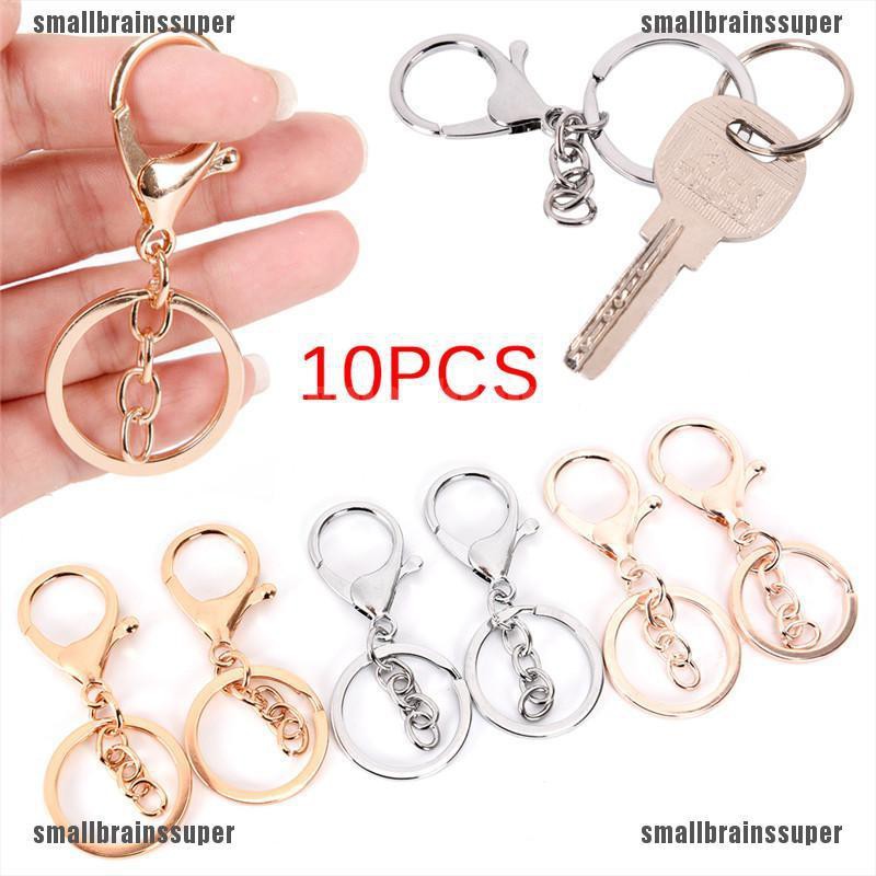 Set 10 Móc Chìa Khóa Làm Trang Sức Thủ Công Hình Tôm Hùm Makin