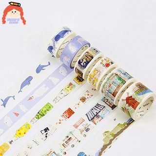 1 Cuộn Băng Keo Washi Nhật Bản 30mm X 7m