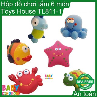 Hộp đồ chơi tắm 6 món Toys House TL811-1
