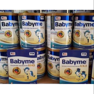 Combo 2 hộp sữa babyme hmo gold 900g
