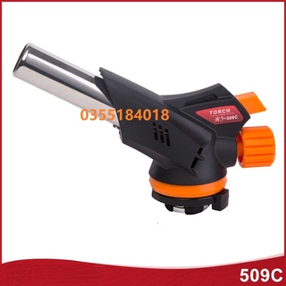 Đầu khò gas mini dùng cho trà sữa nướng, kem trứng cháy hàng cao cấp chịu nhiệt 1300 độ C