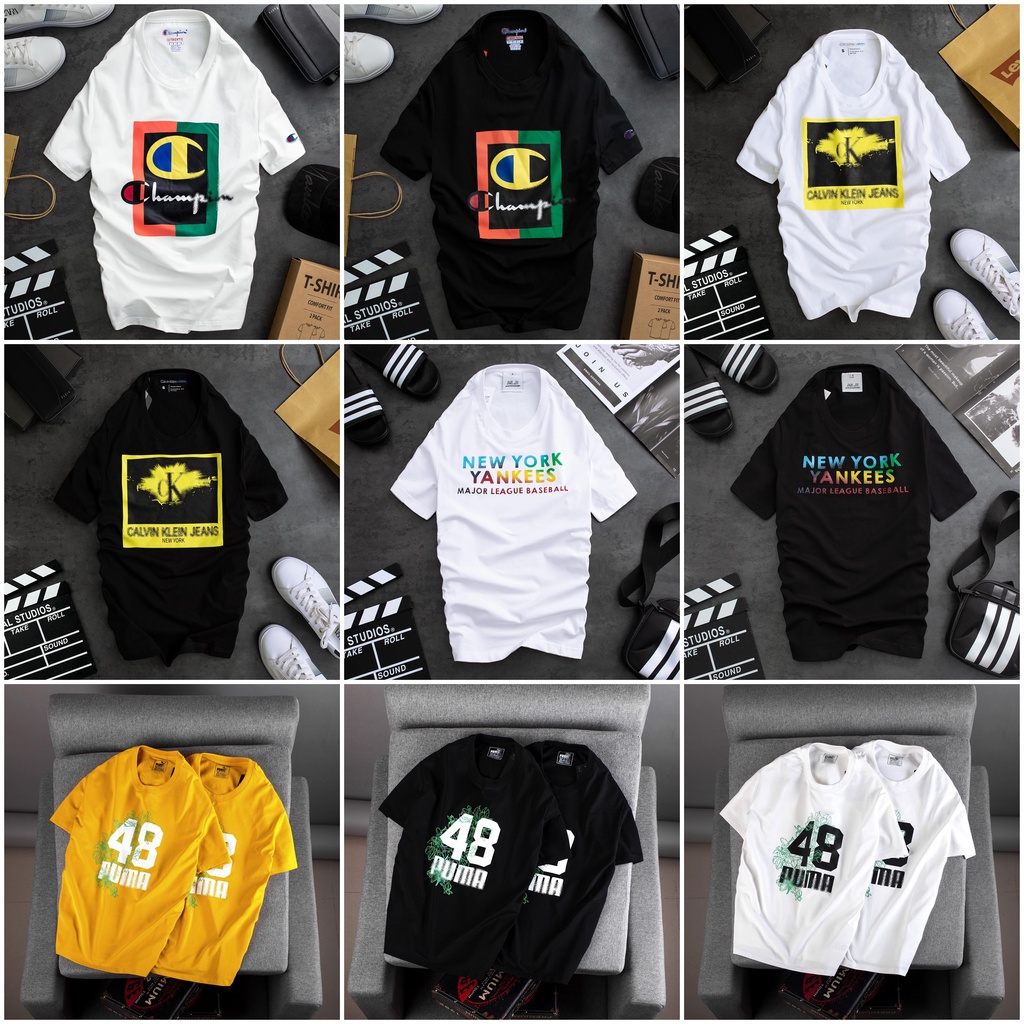 Áo thun IN HÌNH nhiều màu đẹp độc lạ dáng slim-fit ôm vừa co giãn lên dáng cực đẹp 💖