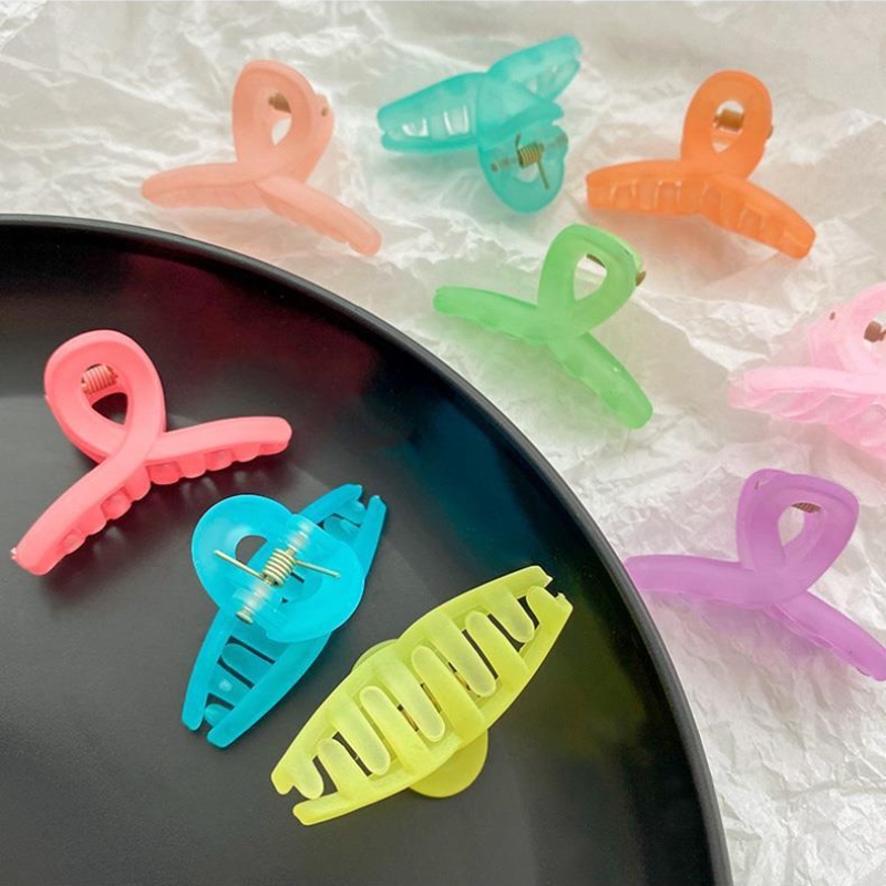 Kẹp tóc mặt nhám thời trang Hàn Quốc trẻ trung chất lượng cao