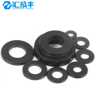 Vòng đệm phẳng bằng nhựa nylon chịu nhiệt độ cao màu đen M2 M3 M4 M5 M6 M8 M10 M12