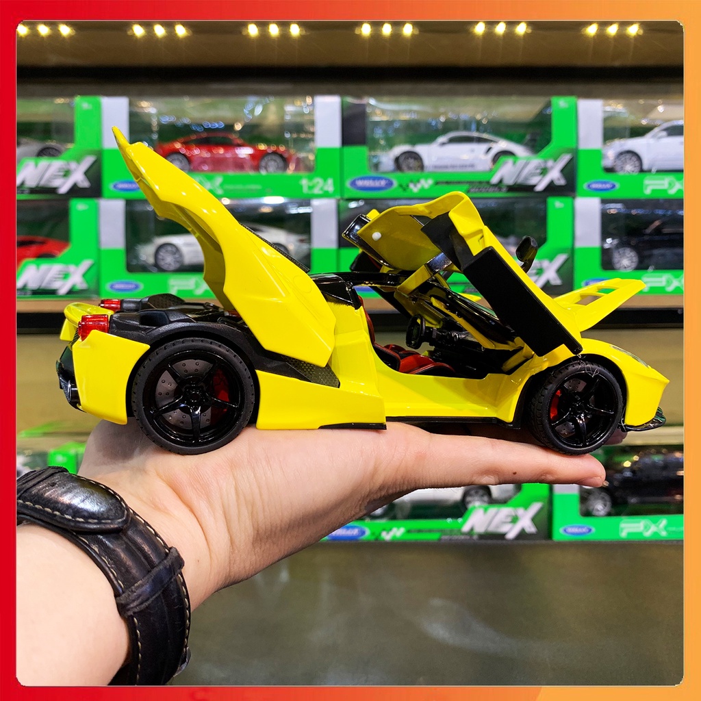 Mô hình xe Ferrari Laferrari tỉ lệ 1:22 hãng Double Horses