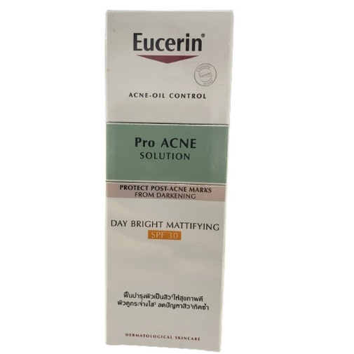 Kem Dưỡng Ban NGày Eucerin Pro Acne Day Mat Whitening Spf30 50ml - Trắng Da Giảm Mụn