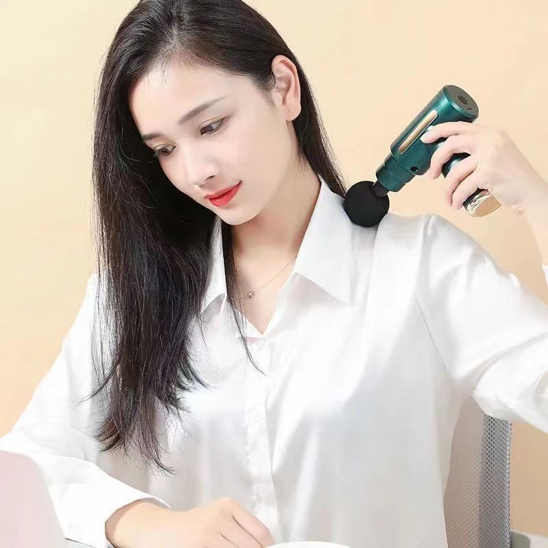 Máy Massage Cầm Tay Massage Cổ Vai Gáy Không Dây, Tuổi Thọ Pin Lâu, Làm Giảm Đau Vai Gáy, Nhỏ Gọn Tiện Lợi Dễ Mang Theo