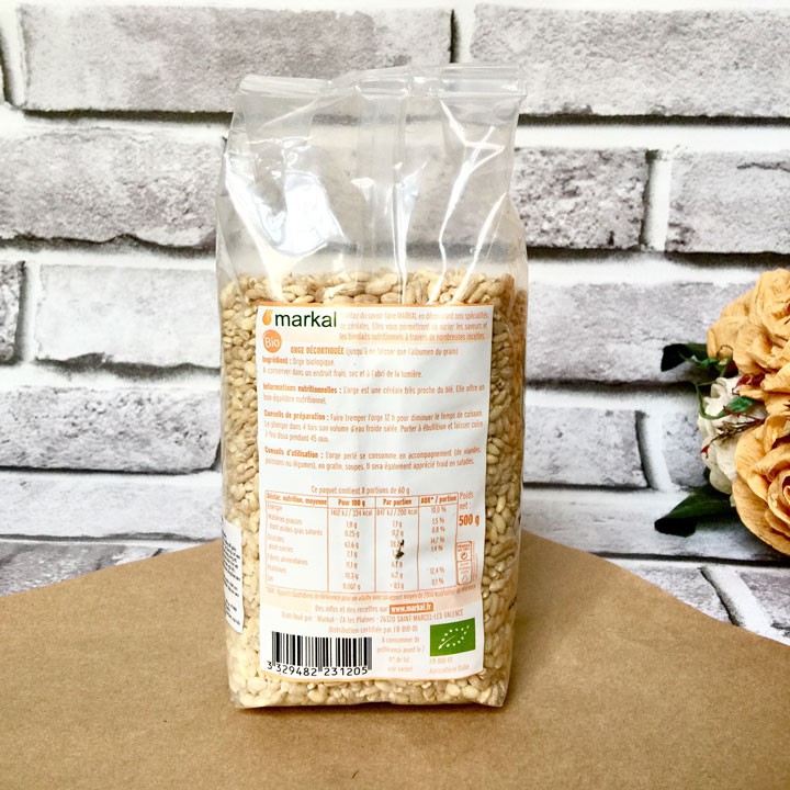  Ý dĩ (lúa mạch ngọc trai) hữu cơ Markal 500g