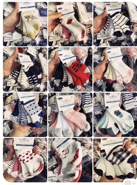 SET 3 ĐÔI TẤT CAO CỔ CHỐNG TRƯỢT SIÊU DÀY OLD NAVY