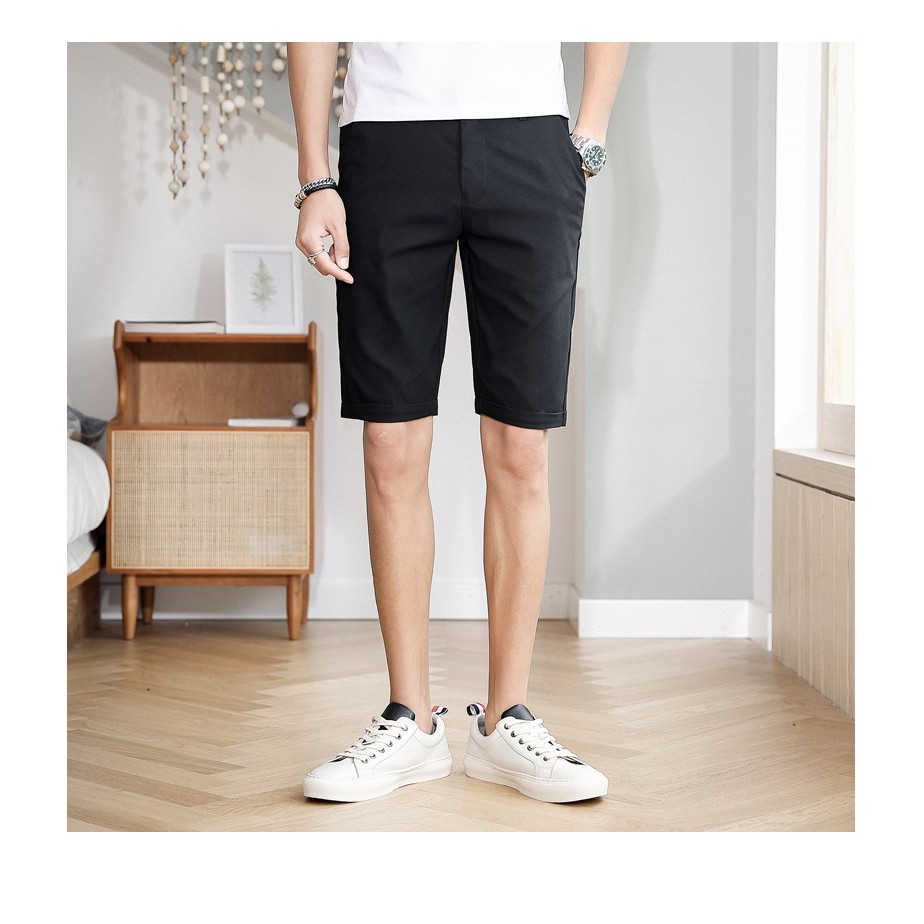 Quần Short Kaki Nam cao cấp màu trắng - Quần lửng | BigBuy360 - bigbuy360.vn