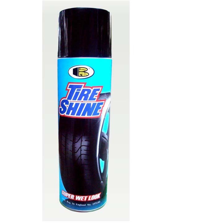 Sơn xịt bóng lốp xe TIRE SHINE - TIRE SHINE