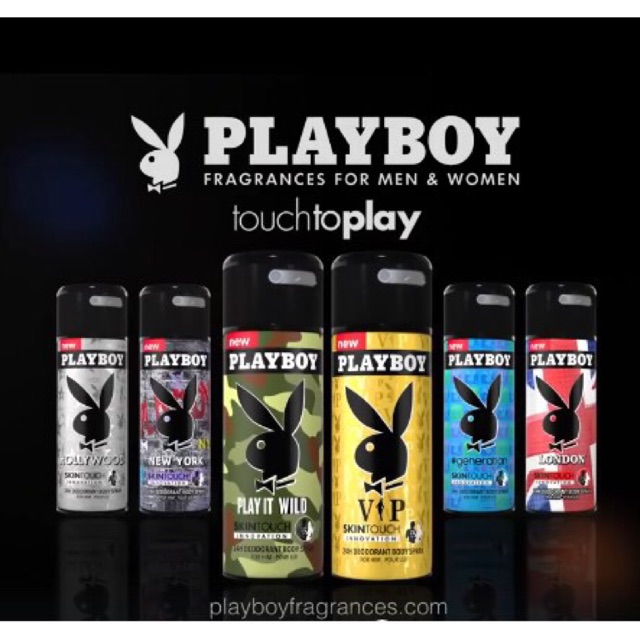 Xịt khử mùi Playboy